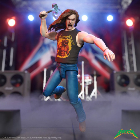 Super 7 - Metallica Wave 2 - Ultimates Cliff Burton "Superhero Poster"