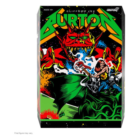 Super 7 - Metallica Wave 2 - Ultimates Cliff Burton "Superhero Poster"