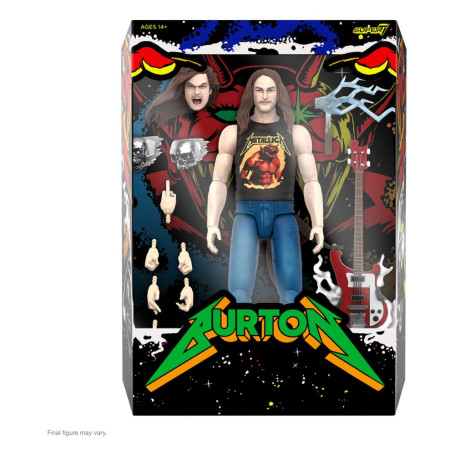Super 7 - Metallica Wave 2 - Ultimates Cliff Burton "Superhero Poster"