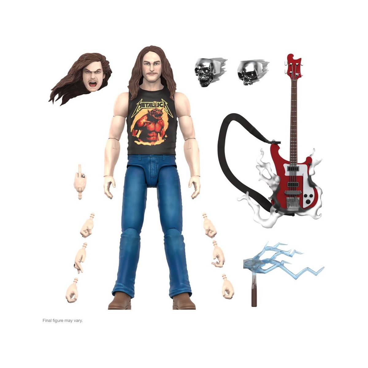 Super 7 - Metallica Wave 2 - Ultimates Cliff Burton "Superhero Poster"