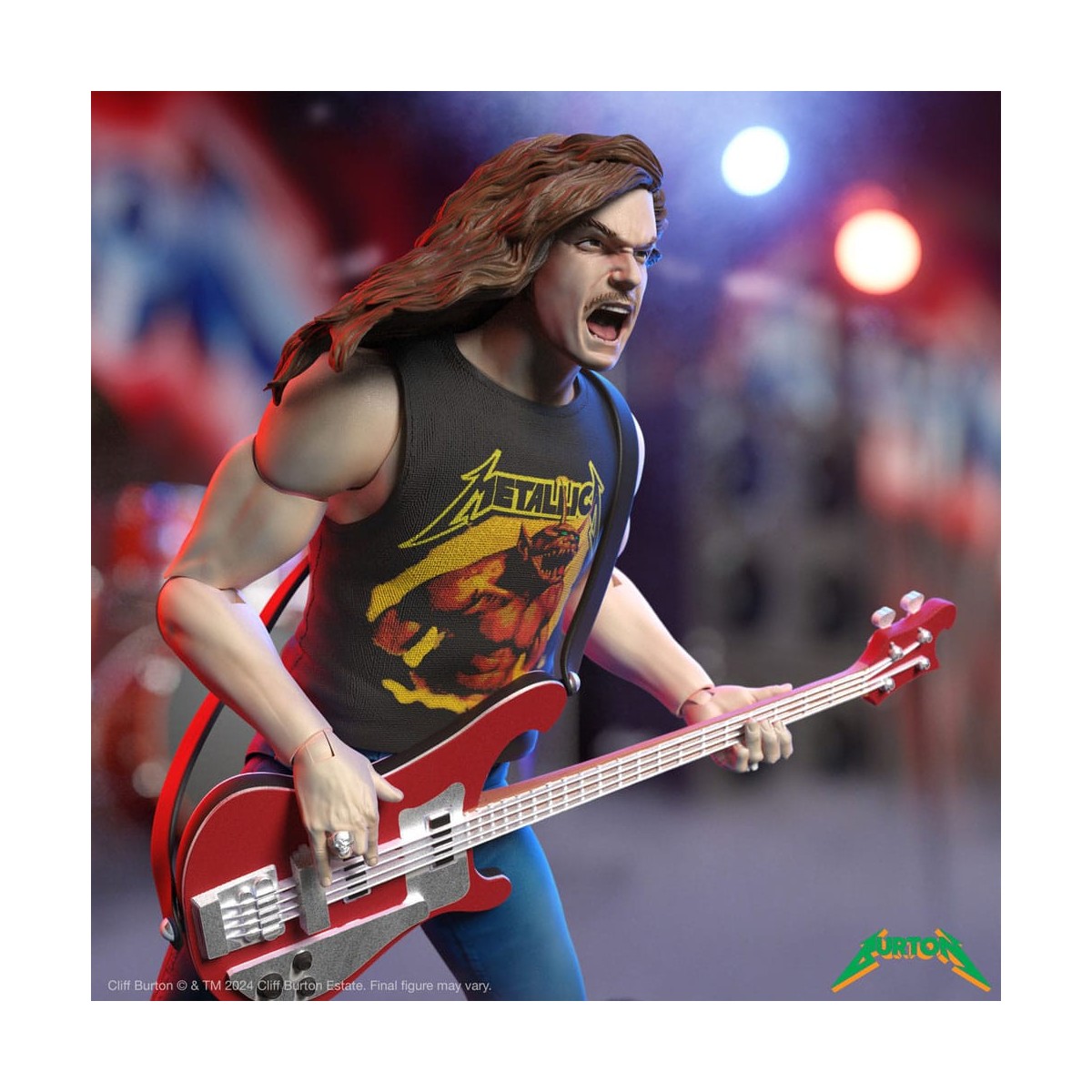 Super 7 - Metallica Wave 2 - Ultimates Cliff Burton "Superhero Poster"