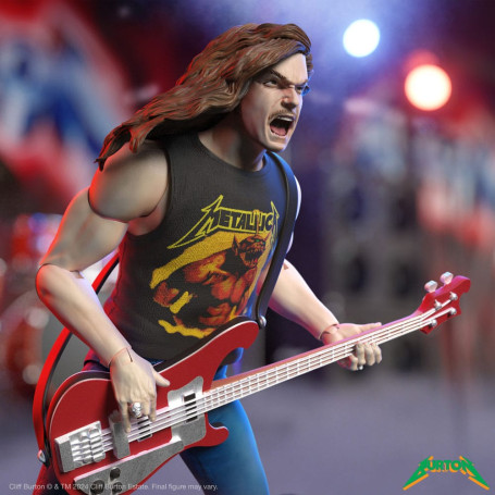 Super 7 - Metallica Wave 2 - Ultimates Cliff Burton "Superhero Poster"