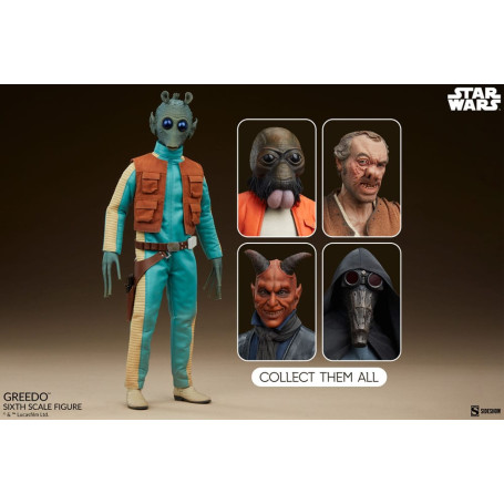 Sideshow Star Wars - GREEDO - Scum & Villainy 1/6