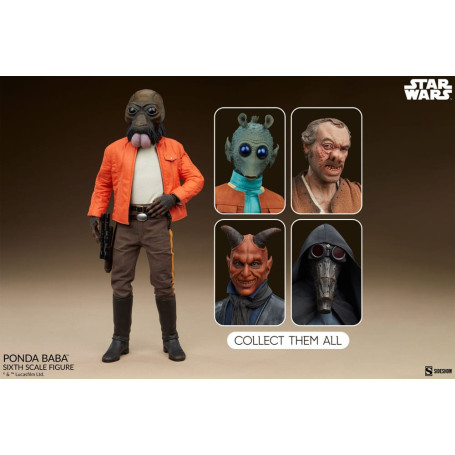 Sideshow Star Wars - PONDA BABA - Scum & Villainy 1/6