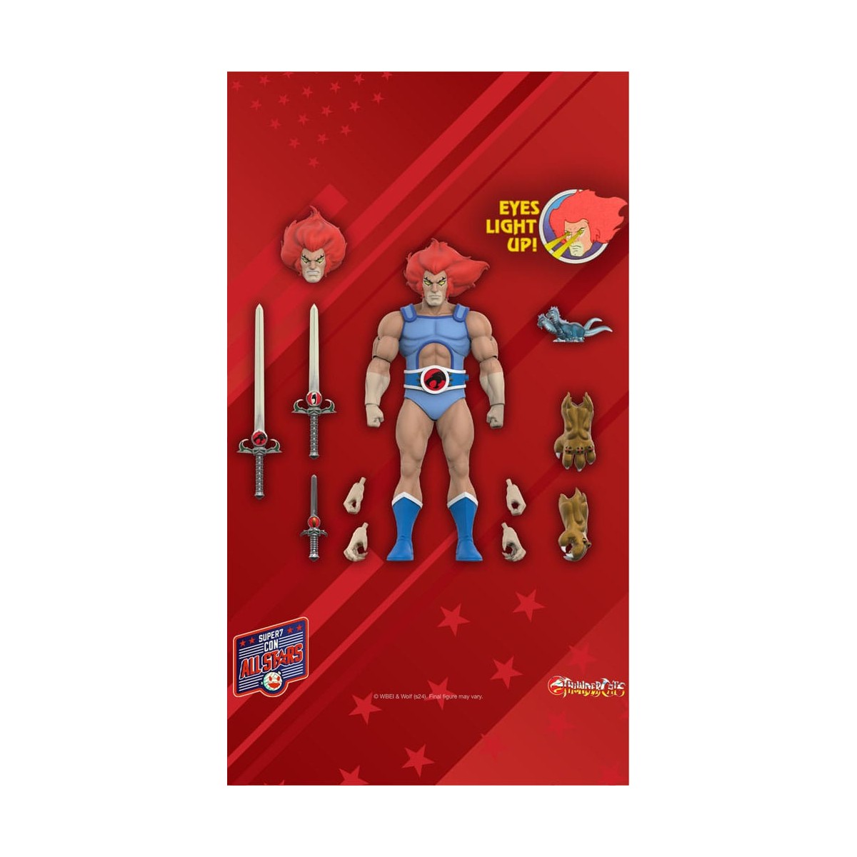 Super 7 - Thundercats - Ultimates Lion-O (LED Eyes)