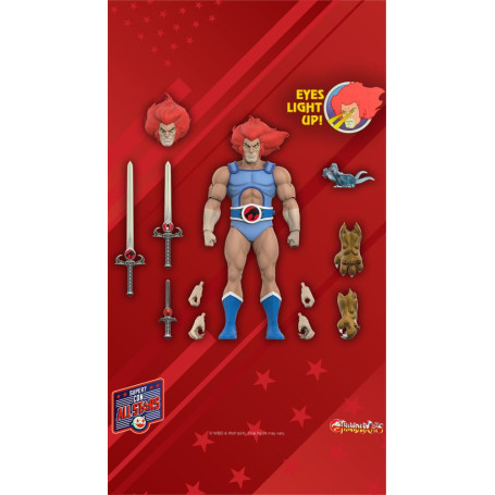 Super 7 - Thundercats - Ultimates Lion-O (LED Eyes)