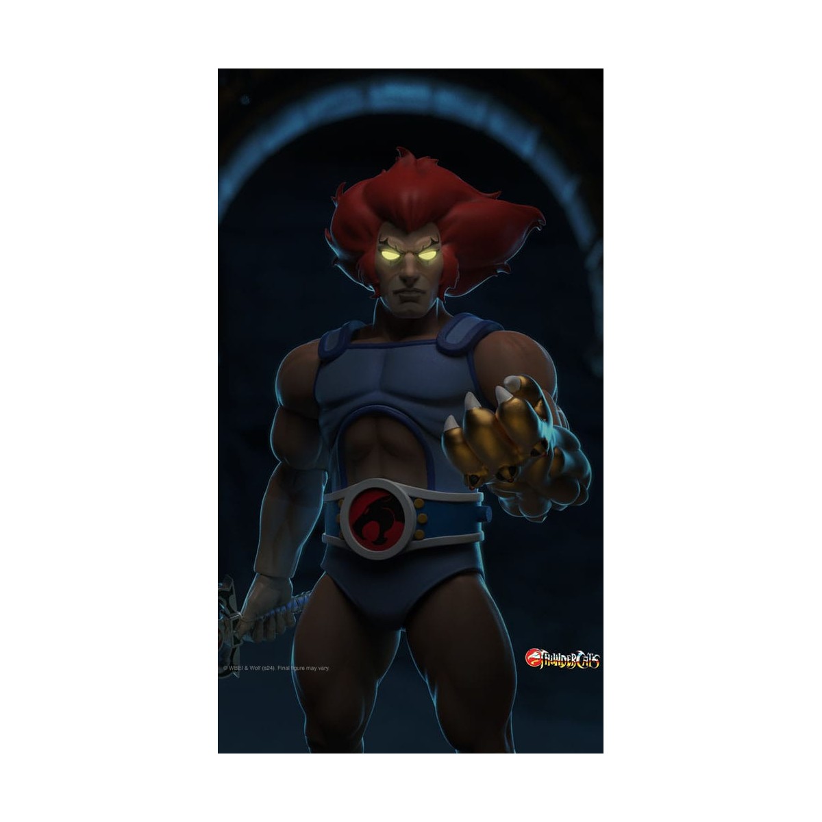 Super 7 - Thundercats - Ultimates Lion-O (LED Eyes)
