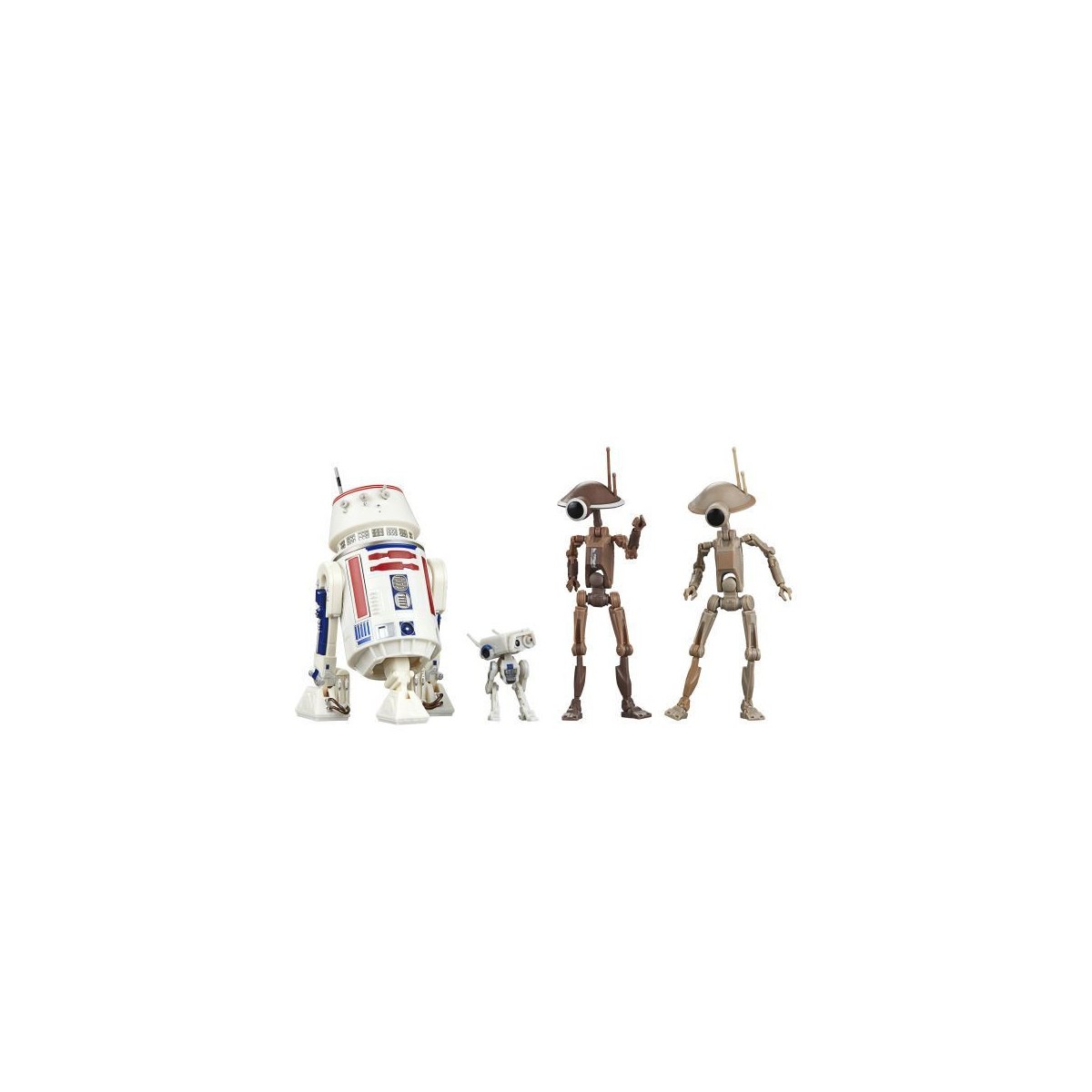Star Wars Black Series - R5-D4, BD-72 & Pit Droids 4 Pack - The Mandalorian