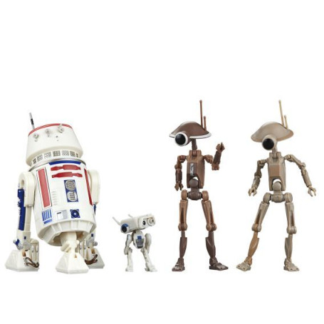 Star Wars Black Series - R5-D4, BD-72 & Pit Droids 4 Pack - The Mandalorian