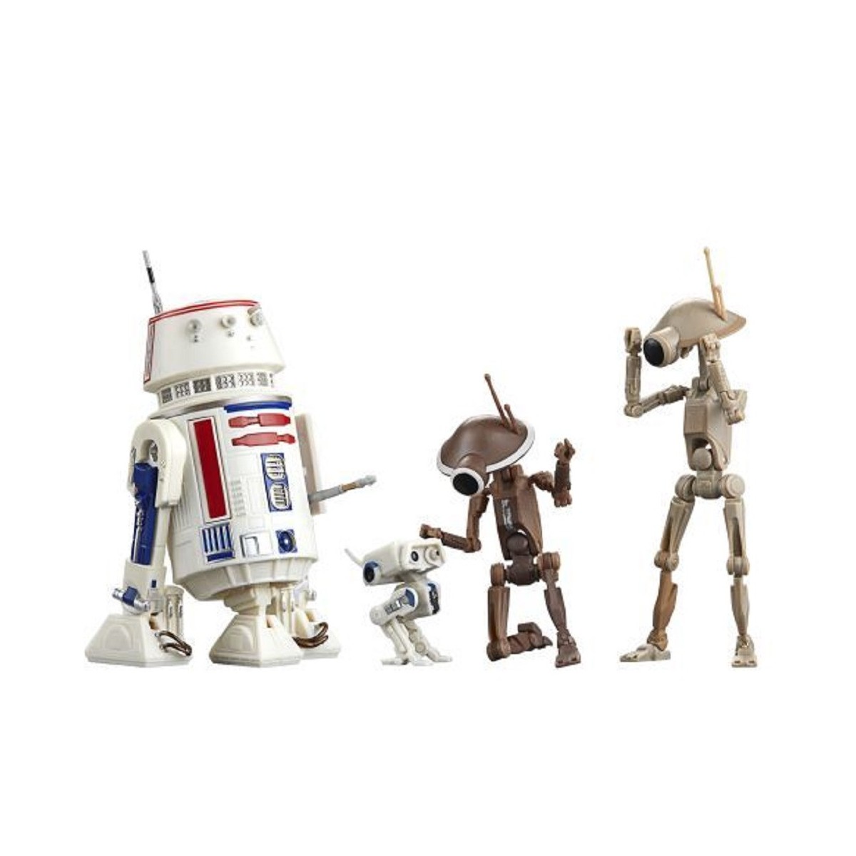 Star Wars Black Series - R5-D4, BD-72 & Pit Droids 4 Pack - The Mandalorian