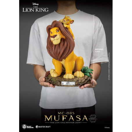 Disney - Beast Kingdom Master Craft Mufasa - Der König der Löwen