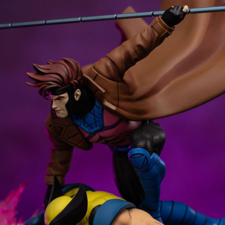 Iron Studios Marvel Comics - X-Men '97 Gambit & Wolverine 1/10 Deluxe Art Scale