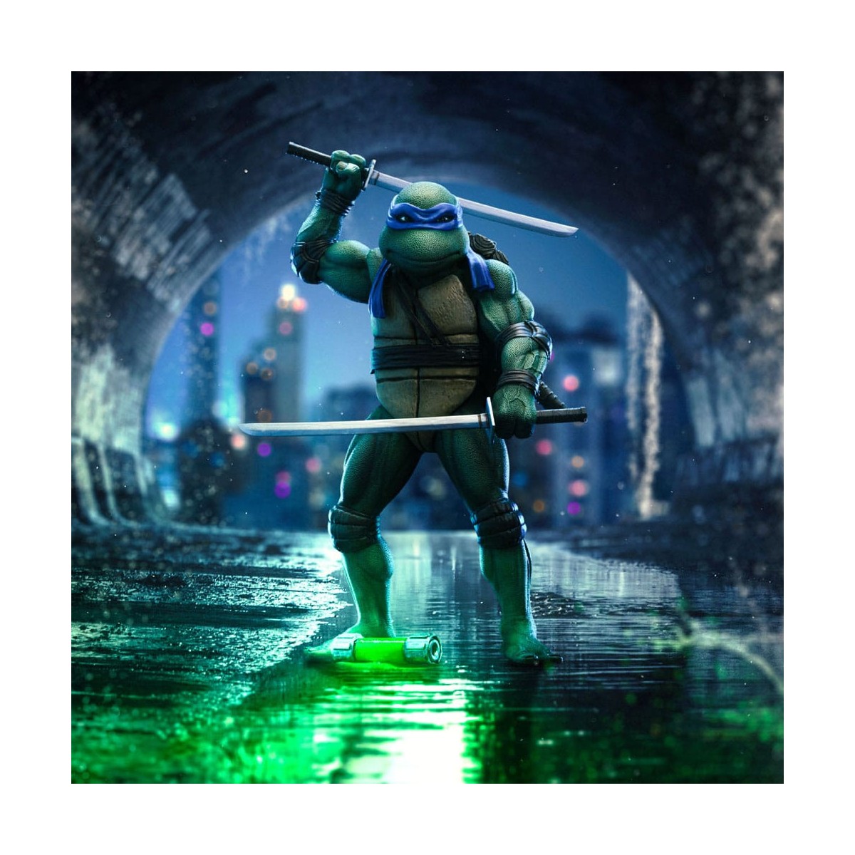 Iron Studios - TMNT Movie - LEONARDO BDS Art Scale 1/10 - Teenage Mutant Ninja Turtles