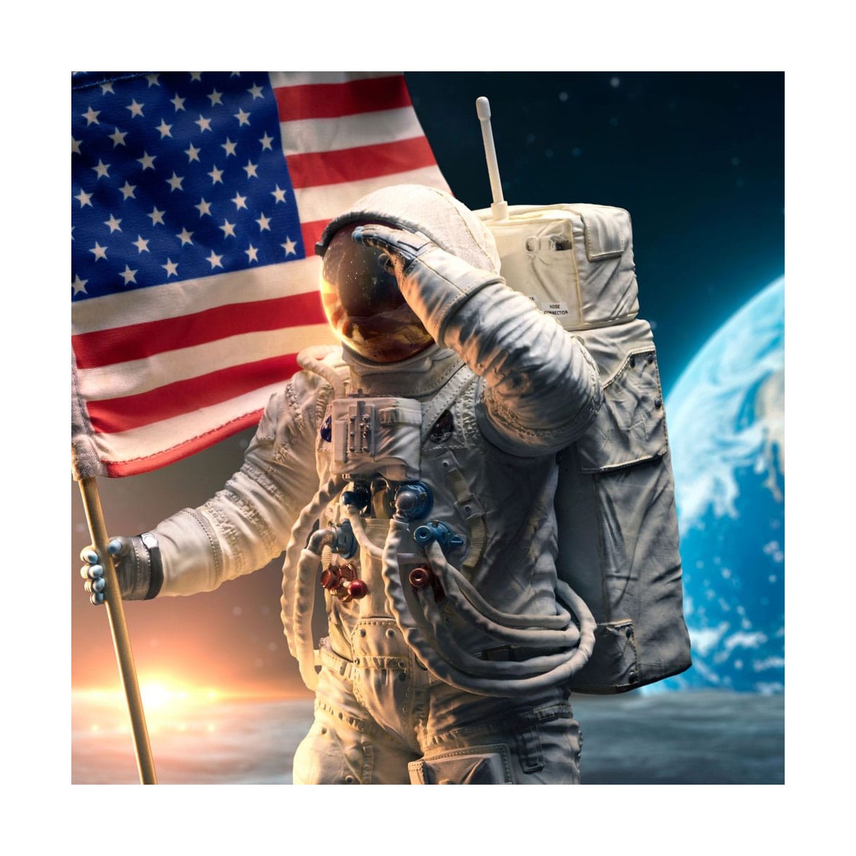 Iron Studios - NASA Apollo 11 Astronaut 1/10 BDS Art Scale