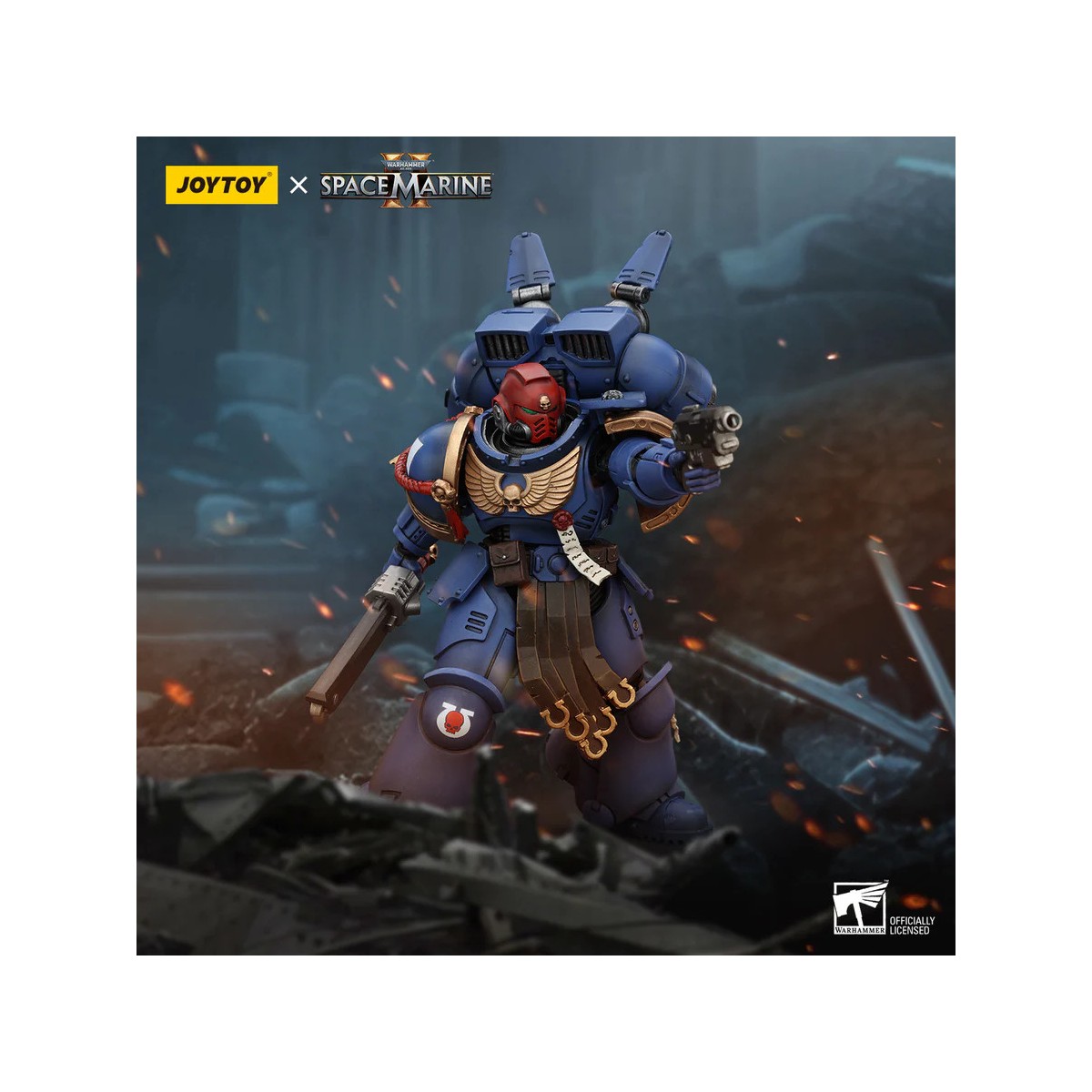JoyToy - Space Marines II - Ultramarines Sergeant Gadriel 1/18 - Warhammer 40000