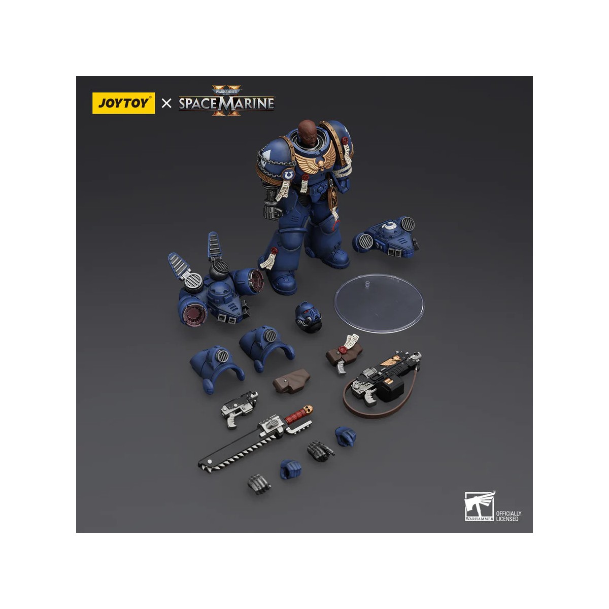 JoyToy - Space Marines II - Ultramarines Brother Chairon 1/18 - Warhammer 40000