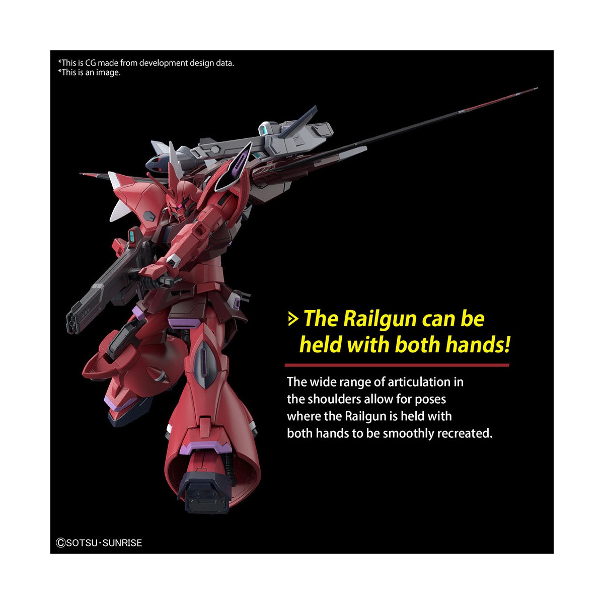 Bandai - Gunpla - Gundam 1/144 HG - GELGOOG MENACE (LUNAMARIA HAWKE CUSTOM) - Gundam Seed Freedom