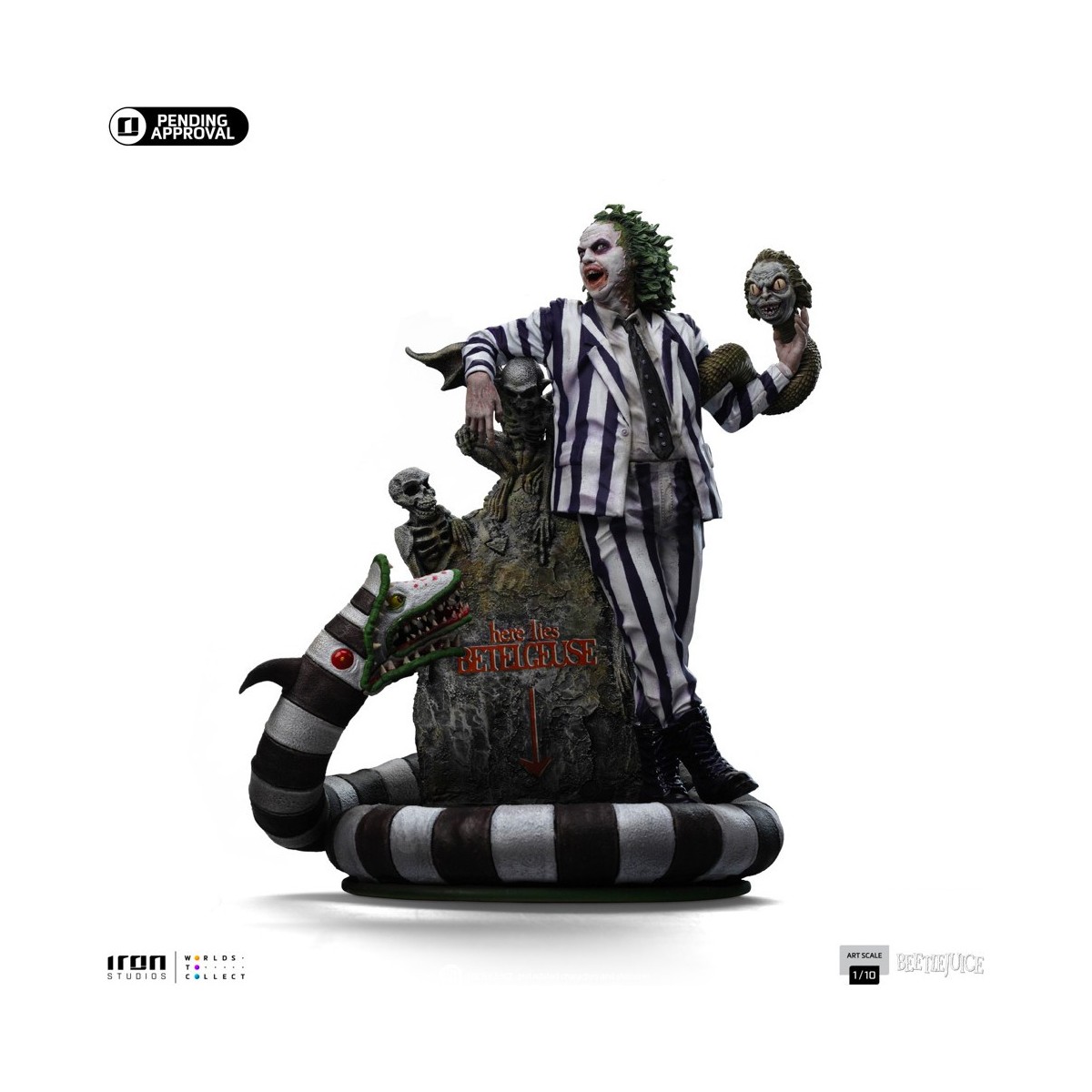 Iron Studios Beetlejuice Beetlejuice - Beetlejuice BDS Arts Scale 1/10
