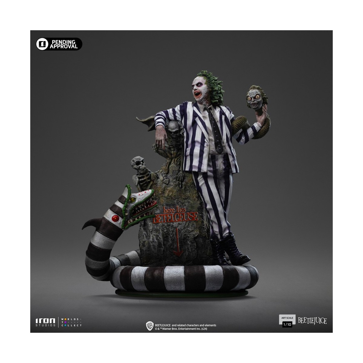 Iron Studios Beetlejuice Beetlejuice - Beetlejuice BDS Arts Scale 1/10