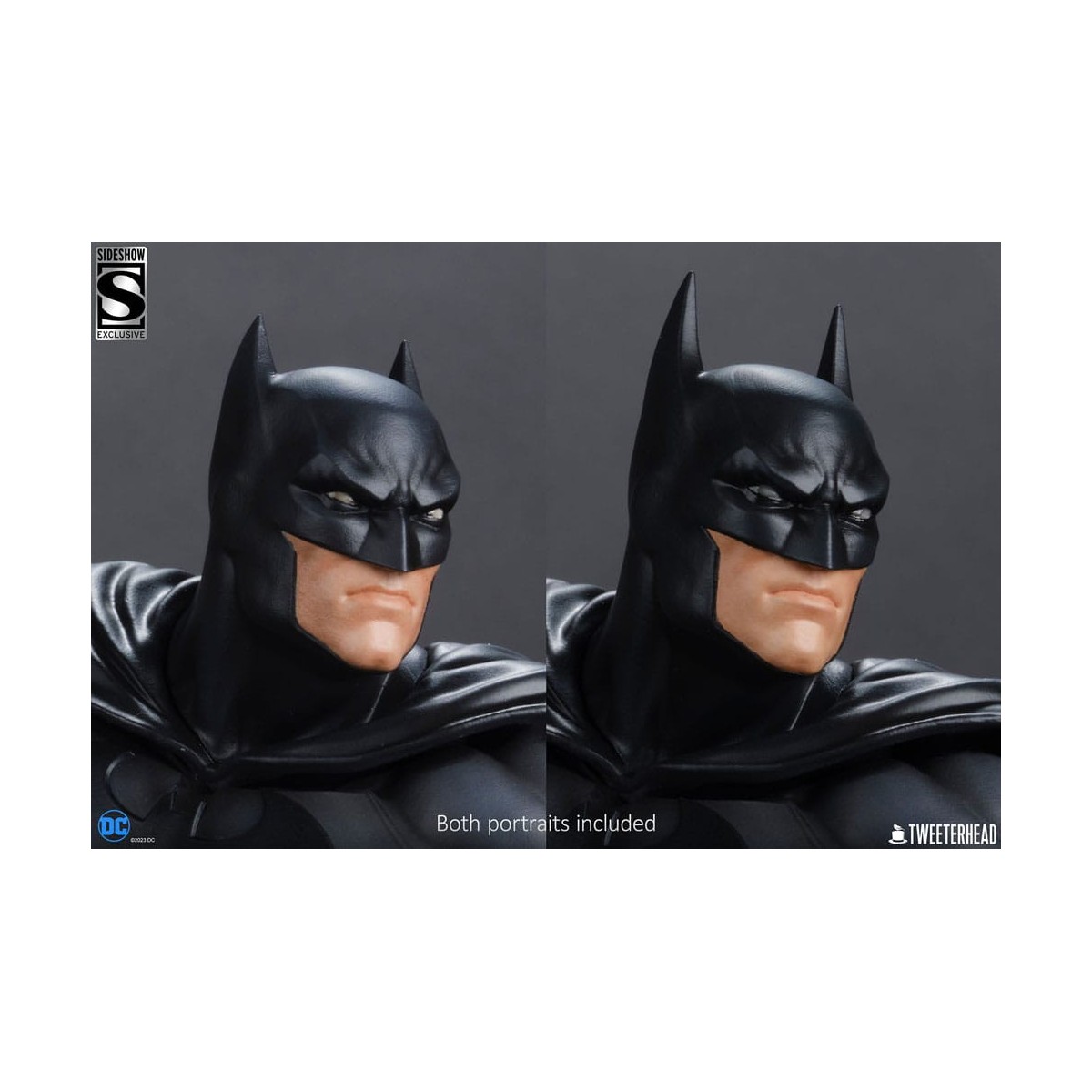 Tweeterhead Sideshow - DC Comics: Batman (Black and Gray Edition) 1/4 Statuette
