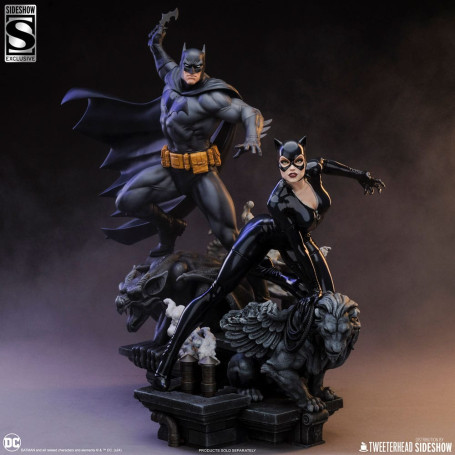 Tweeterhead Sideshow - DC Comics: Batman (Black and Gray Edition) 1/4 Statuette