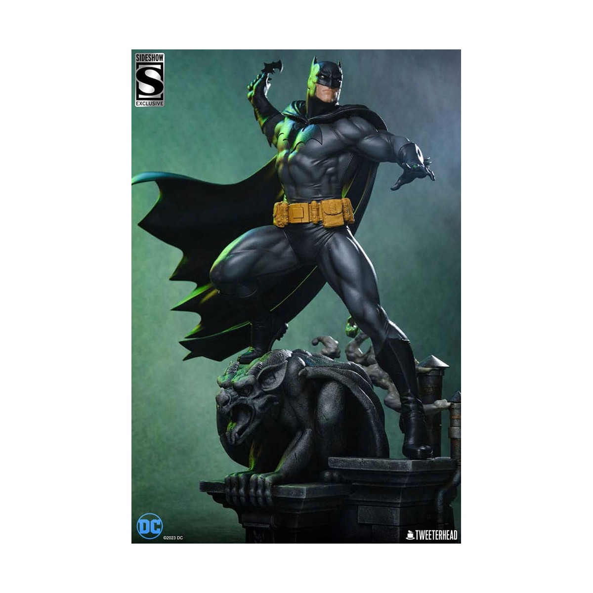 Tweeterhead Sideshow - DC Comics: Batman (Black and Gray Edition) 1/4 Statuette