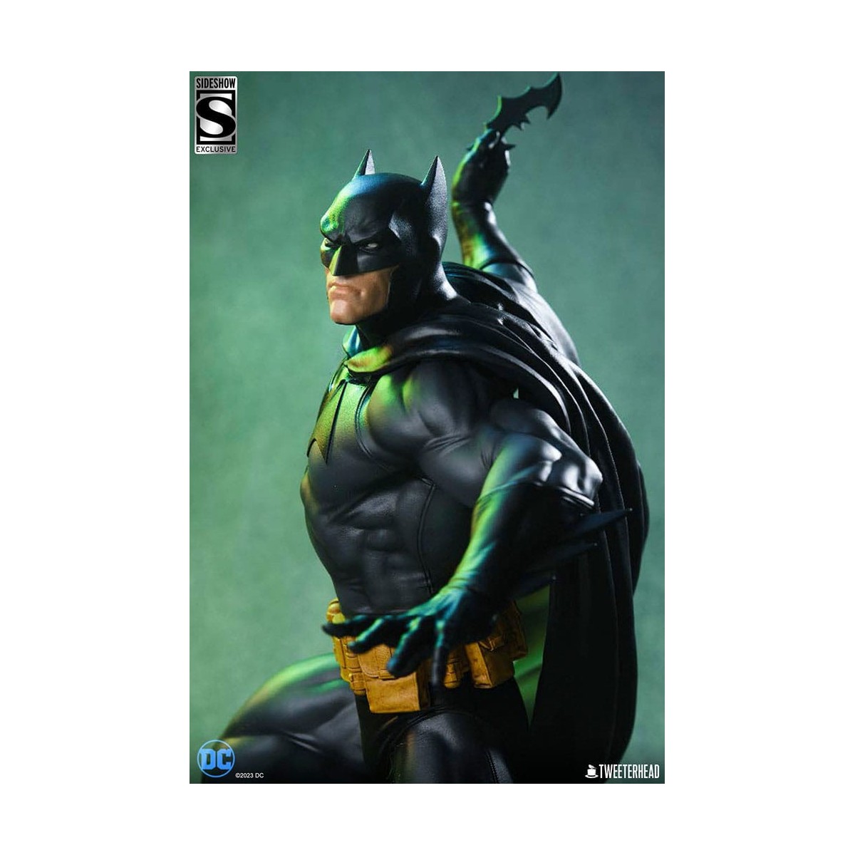 Tweeterhead Sideshow - DC Comics: Batman (Black and Gray Edition) 1/4 Statuette