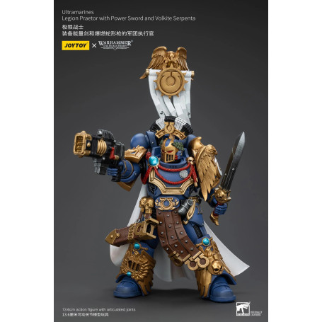 JoyToy - Ultramarines - Legion Praetor mit Power Sword und Volkite Serpenta 1/18 - The Horus Heresy