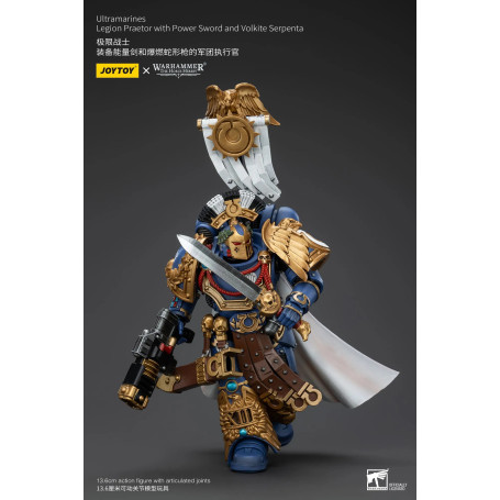 JoyToy - Ultramarines - Legion Praetor mit Power Sword und Volkite Serpenta 1/18 - The Horus Heresy
