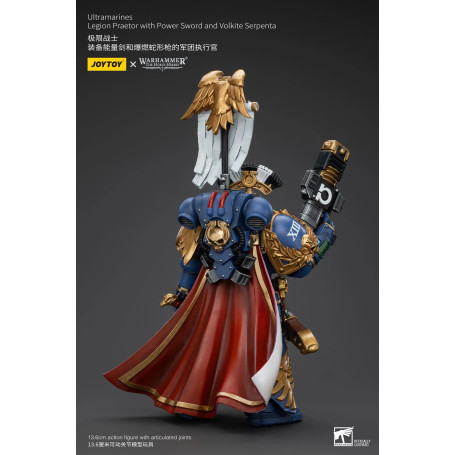 JoyToy - Ultramarines - Legion Praetor mit Power Sword und Volkite Serpenta 1/18 - The Horus Heresy