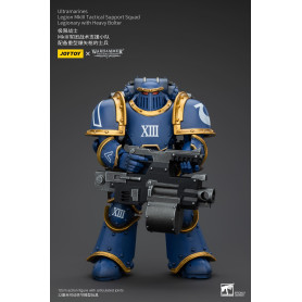 JoyToy - Ultramarines - Legion MKIII Tactical Support Squad Legionary with Heavy Bolter 1/18 - The Horus Heresy
