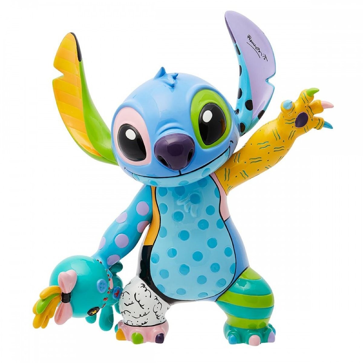 Enesco Disney - Romero Britto Stitch & Souillon - Scrump - Lilo & Stitch