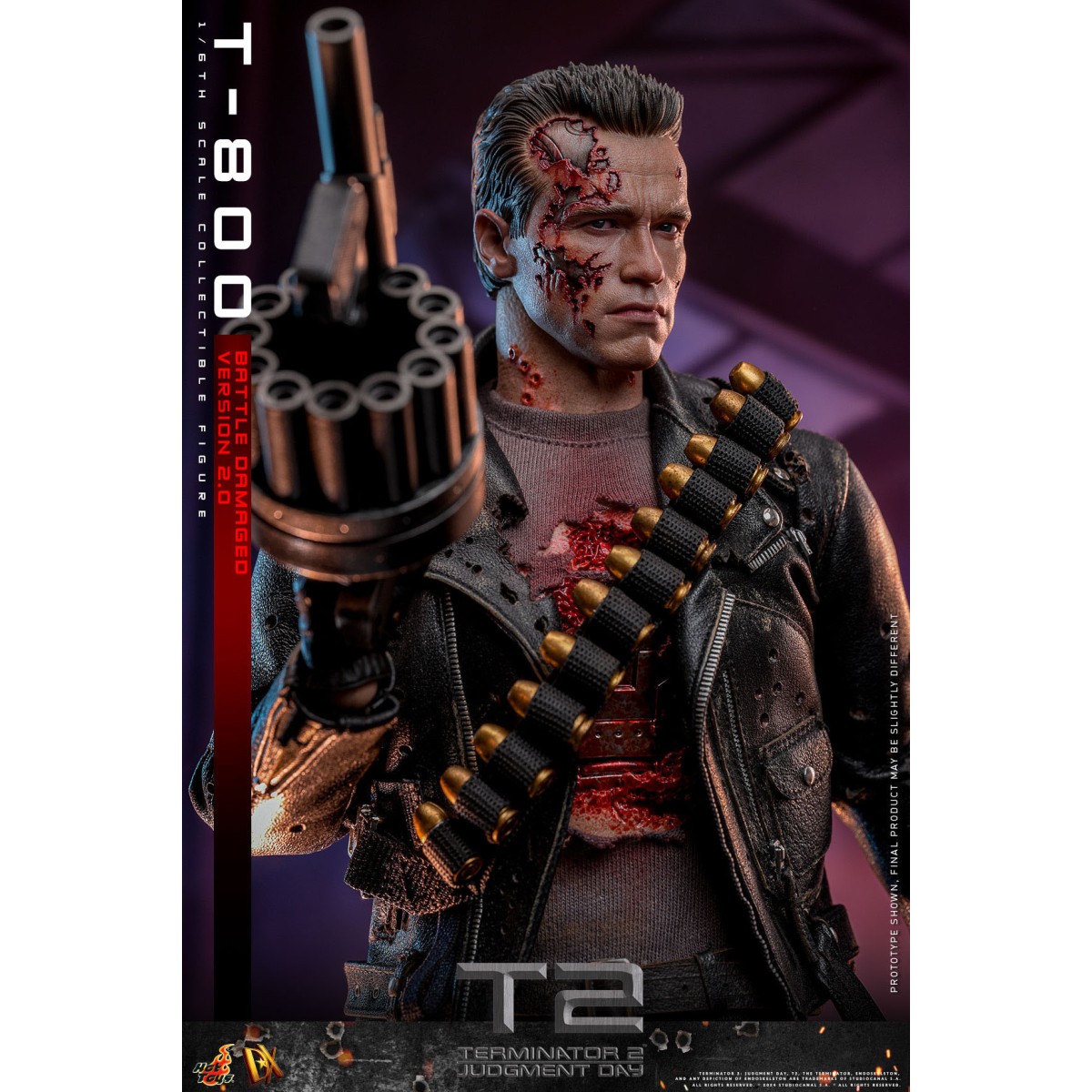 Hot Toys - Terminator 2: Judgment Day MMS 1/6 - Battle Damaged T-800 V2.0
