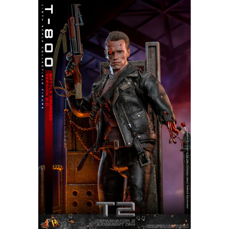 Hot Toys - Terminator 2: Judgment Day MMS 1/6 - Battle Damaged T-800 V2.0
