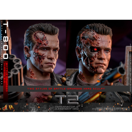 Hot Toys - Terminator 2: Judgment Day MMS 1/6 - Battle Damaged T-800 V2.0