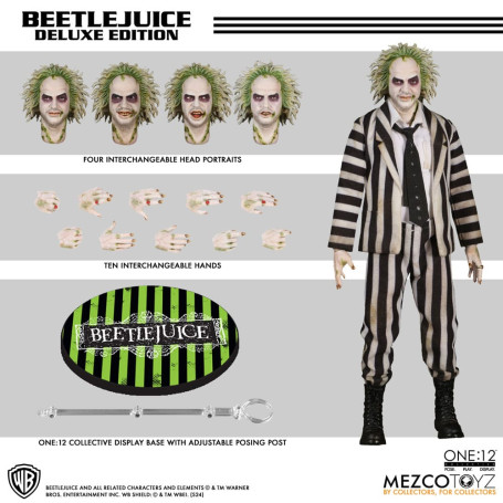Mezco One 12 - Beetlejuice Deluxe Edition