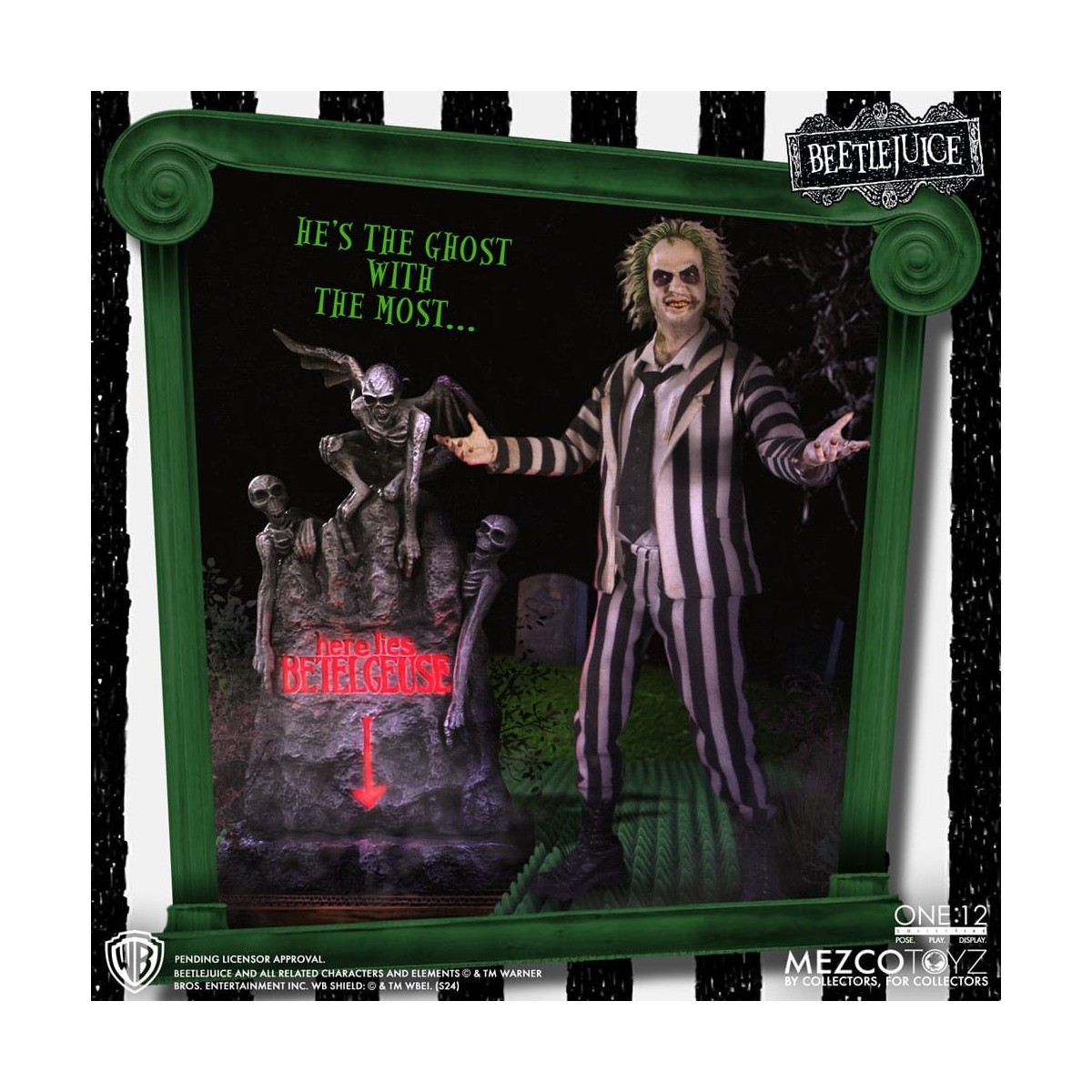 Mezco One 12 - Beetlejuice Deluxe Edition