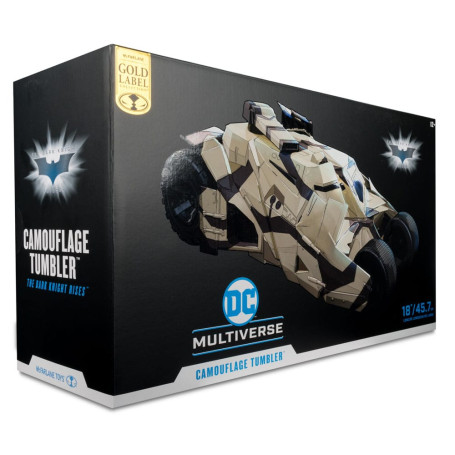 Mc Farlane - DC Multiverse - Tumbler with Lucius Fox 1/12 (The Dark Knight) Gold Label
