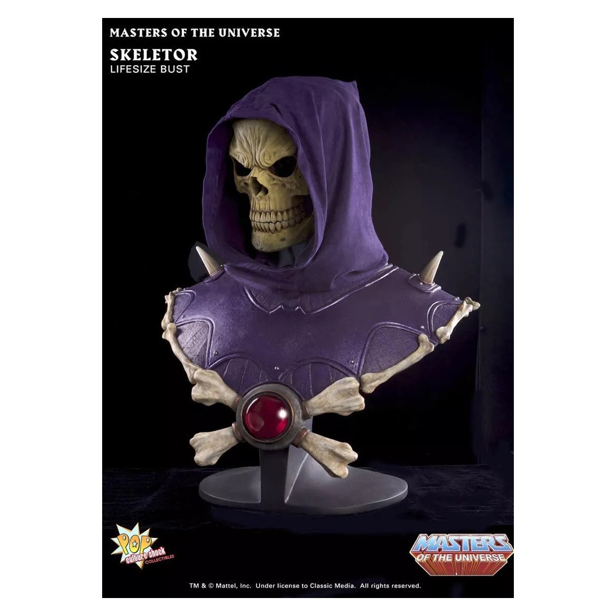 PCS - Masters Of the Universe - Büste Lifesize Skeletor Exclusive Light up eyes edition - Depot Verkauf