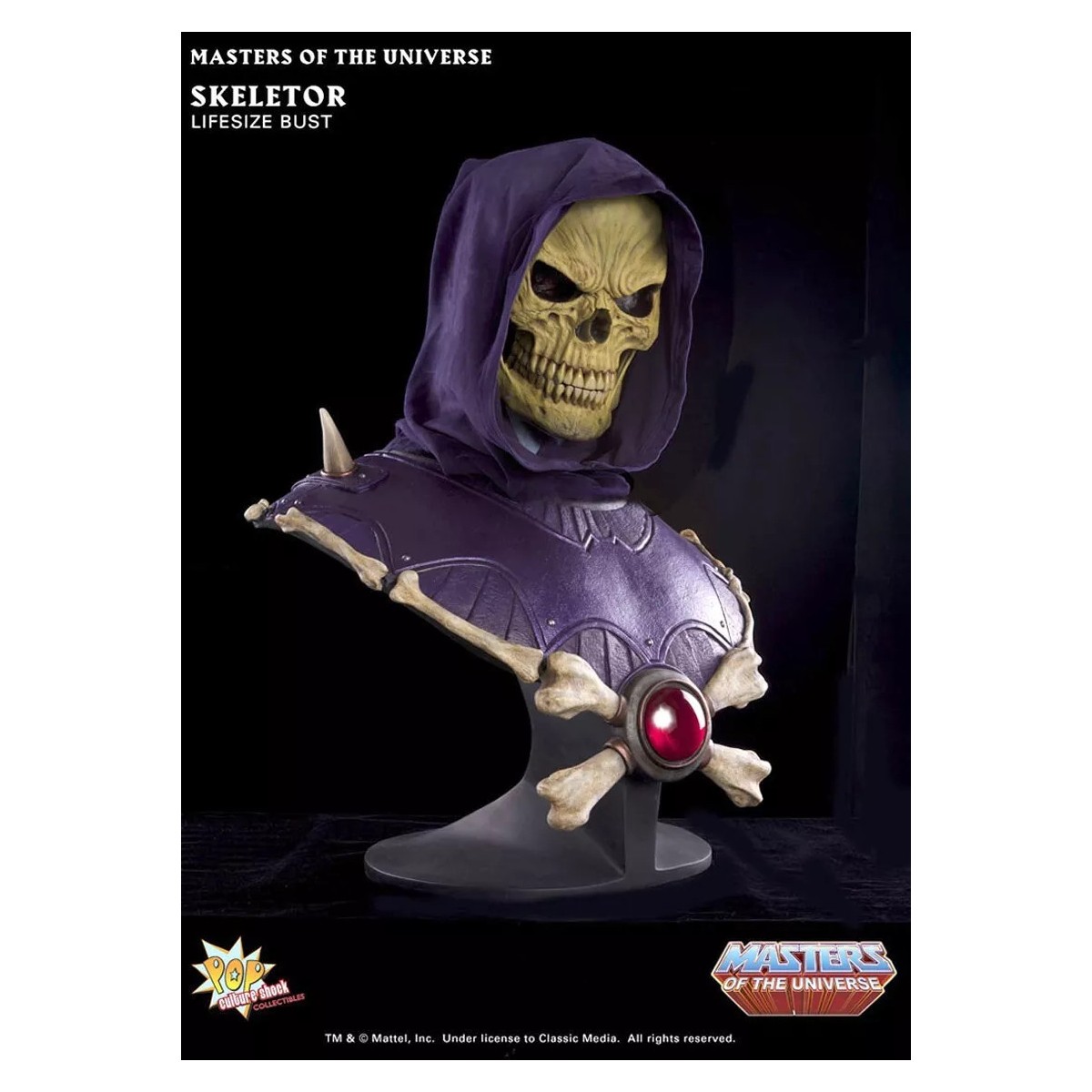 PCS - Masters Of the Universe - Büste Lifesize Skeletor Exclusive Light up eyes edition - Depot Verkauf
