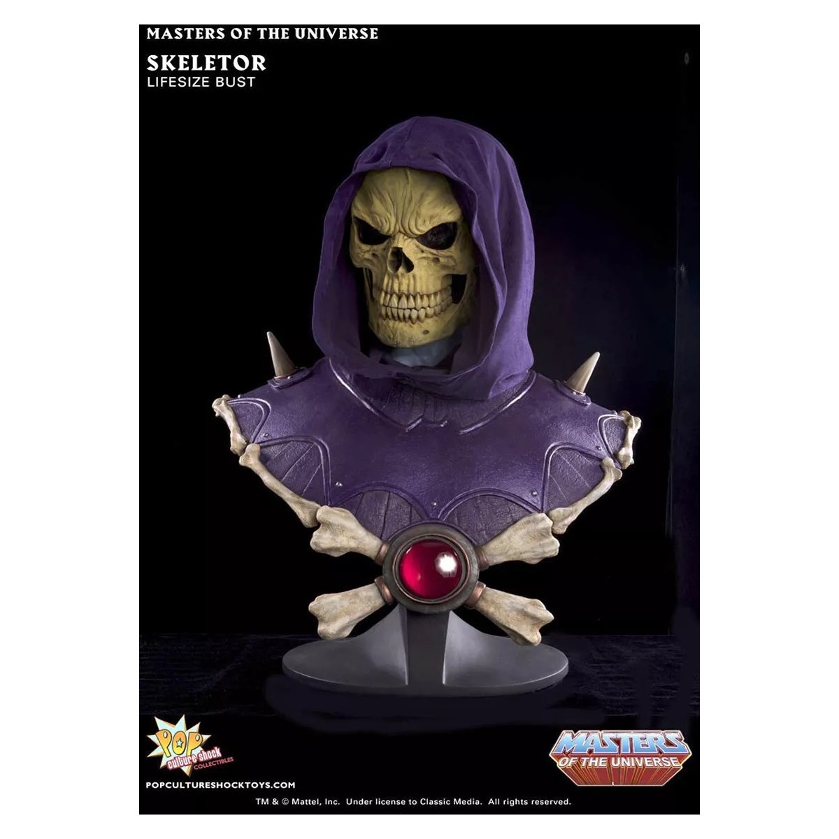 PCS - Masters Of the Universe - Büste Lifesize Skeletor Exclusive Light up eyes edition - Depot Verkauf