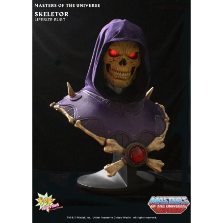 PCS - Masters Of the Universe - Büste Lifesize Skeletor Exclusive Light up eyes edition - Depot Verkauf