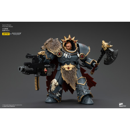 JoyToy - Space Wolves - Legion Praetor with Power Axe and Combat Shield 1/18