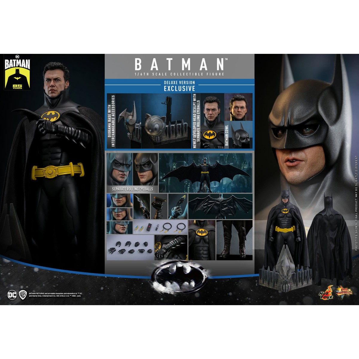 Hot Toys - Batman Sammleredition (1989) Movie Masterpiece 1/6