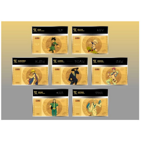 Cartoon Kingdom - Los von 7 Golden Tickets Hunter X Hunter Coll.1