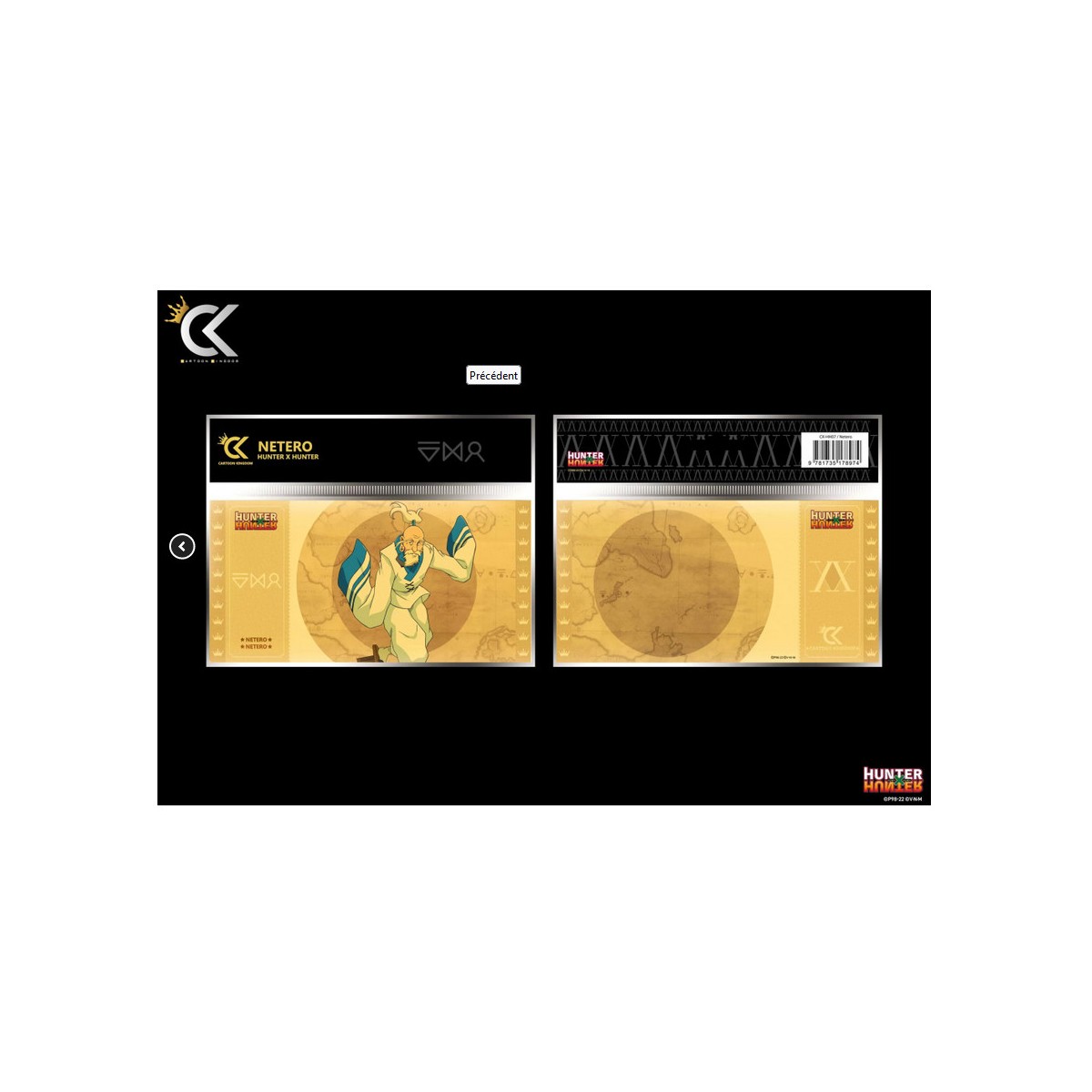 Cartoon Kingdom - Los von 7 Golden Tickets Hunter X Hunter Coll.1