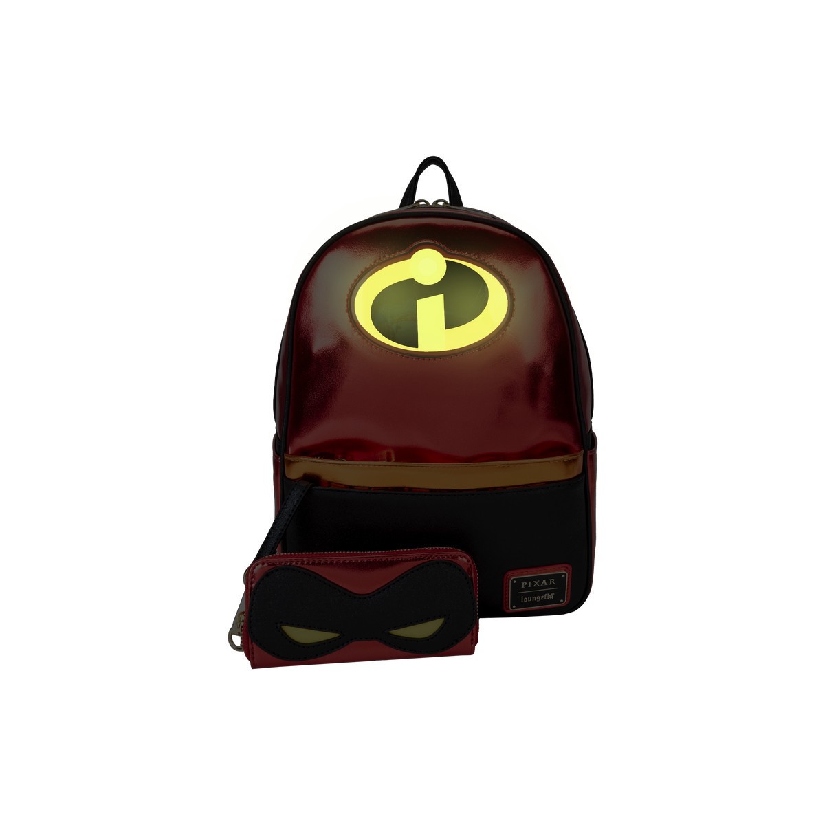 Pixar The Incredibles "20th Anniversary" Backpack et Sac à monnaie