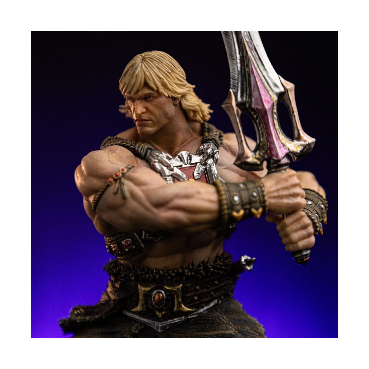 Iron Studios - HE-MAN UNLEASHED Deluxe Art Scale 1/10 - Masters of the Universe - Die Meister des Universums