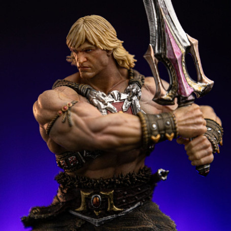 Iron Studios - HE-MAN UNLEASHED Deluxe Art Scale 1/10 - Masters of the Universe - Die Meister des Universums