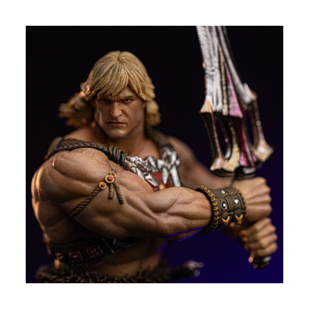 Iron Studios - HE-MAN UNLEASHED Deluxe Art Scale 1/10 - Masters of the Universe - Die Meister des Universums